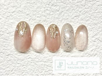 ユノーノ(Junono)/Newニュアンスネイル　￥7000