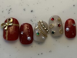 キラキラパーツクリスマス¥9000