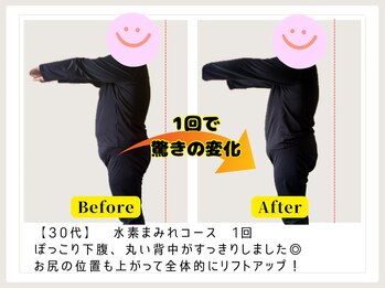 ヨサ パーク モモ(YOSA PARK MOMO)/1回でもこんなに変わる!