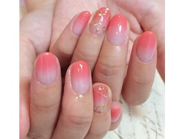 爽やかオレンジグラデーション