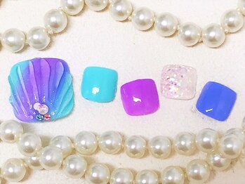 ネイルズガッシュ 蒲田東口店(NAILsGUSH)/*ビビットマーメイド*
