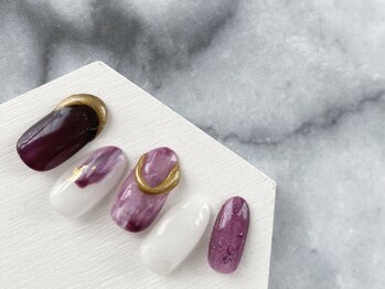 スリー(THREE)/Dec.2020/nail design