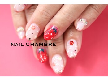 ネイル シャンブル(nail CHAMBRE)/いちごネイル