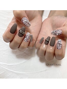 グラント ネイル(GRANT NAIL)/定額4～6本アート¥7,480
