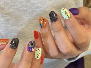 カラフルネイル