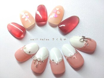 ハートホロ埋め込みマグネット♪