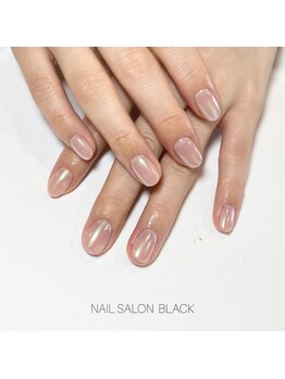 ブラック 池尻大橋店(BLACK)/桜ピンク×オーロラ