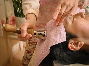 花うさぎ鍼灸院/温灸施術