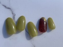 アイ アンド ネイル ロカヒ(Eye & nail LOKAHI)/ニュアンスハンドデザインネイル