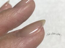 ネイルサロン シスタ(Sista)の雰囲気(クリアのみ自爪の保護におすすめです)