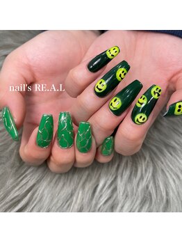 ネイルズリアル(nail's REAL)/ちぐはぐネイル