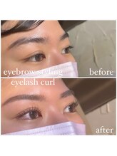 ミント アイラッシュ(mint)/美眉スタイリング＋まつ毛カール