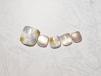 ネイルサロン アミュゼ/定額デザインフットジェル