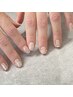 【hand  nail】ブライダルデザイン￥7,480～￥9,900◆ オフ/ケア込み