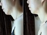 [首ラインは細くなる！]首ラインの浮腫み改善before after撮影で10％OFF