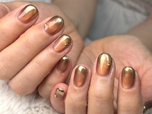 グロスネイル(gloss nail)/ジェルアート/ミラーグラデ