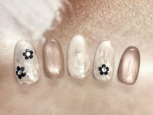 サニーサイド ウィズ マキア 茅ヶ崎店(Sunnyside with MAQUIA)/フラワーシールニュアンス