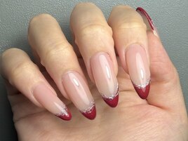 ボルドーフレンチ×ミラーライン