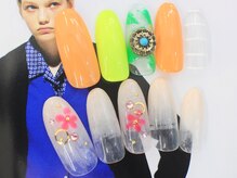 ネイルサロンセレーネ(Selene)/春夏ネイル☆コンチョネイル