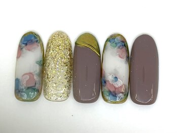 ディーネイル 四条烏丸(D-nail)/2番 2021年秋デザインコンテスト