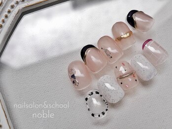 ネイルサロンアンドスクール ノーブル(noble)/サンプルデザイン
