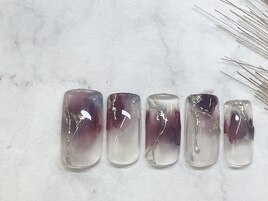 ニュアンスネイル　ミラー