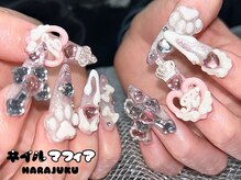 ネイルマフィア 原宿(NAIL MAFIA)/ゴテゴテ/つけ放題/長さ出し