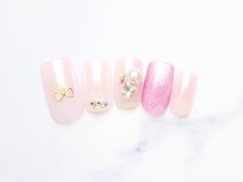 池袋ネイルサロン イイネイル(Ee-Nail)/韓国ワンホンネイル全員￥8980