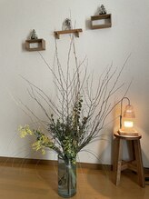 リヤン(Lien)/サロンを彩る季節のお花