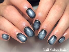 ニュアンスネイル/冬ネイル