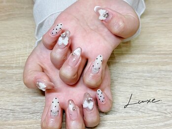 リュクス 新潟店(Luxe)/ハートドットネイル