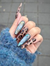 アンダールネイル(andar nail)/冬レオパ Kanae