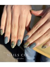 ネイルズキュー(NAILS CUE)/シンプルニュアンスデザイン
