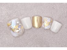 ネイルサロンプリッシュ 横浜店(prish)/7000円　フットネイル