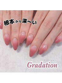 シンプルなグラデーション♪