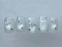 アイネイルズ 恵比寿店(I nails)/クリアマグリボン
