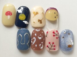 お月見 / アニマル柄 / イチョウ