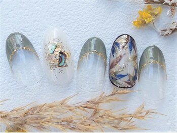 ネイルズガッシュ 大森駅前店(NAILs GUSH)/*ダークリーフ*