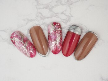 アトリエ エース(ACE)/秋のレッドタイダイ