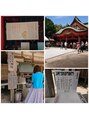ソラナ (Solana)&nbsp;神社、お寺参りが大好きです。青島神社は良くいきます！
