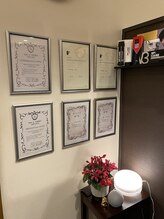 サロンドエステティック カレン(Salon de Esthetique CAREN)/待合&カウンセリングスペース