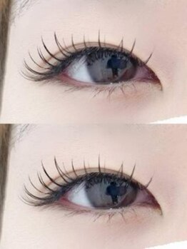 マリブアイラッシュ 太田店(malibu eyelash)の写真/【何度でも同価格★つけ放題Menu有】まつ毛のダメージが少なく軽いつけ心地！新規オフ・コーティング無料！