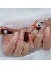 《HAND》持ち込み/大きめパーツ3D/手描きアート◎やり放題コース120分¥13000