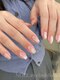 ノエル(NOEL)の写真/肌馴染みの良いカラーで上品な指先を演出♪美フォルムなオフィスネイルやシンプルアートならお任せ下さい☆