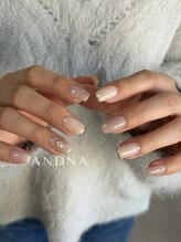アンドナ バイ ケディット(ANDNA by KEDIT)/指先が綺麗なスクエアも人気です