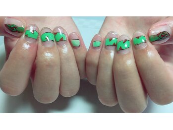 サニーサイドアップ ネイル(Sunny SideUp nail)/お任せアスパラガスネイル☆