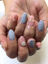ネイルアンドアイラッシュサロン レア 千葉店(Lea)/◆ニットネイル◆