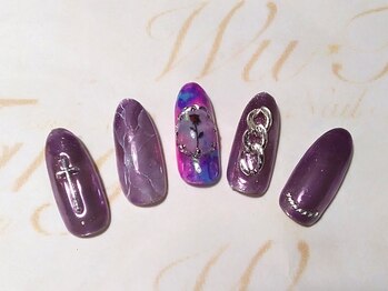 ウータン(Wu-Tang)/ゴシック系ネイル￥11900