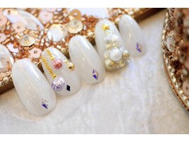 煌めくツリーネイル