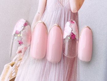 ネイルサロンフォーユー(for u)/お花ネイル￥6980